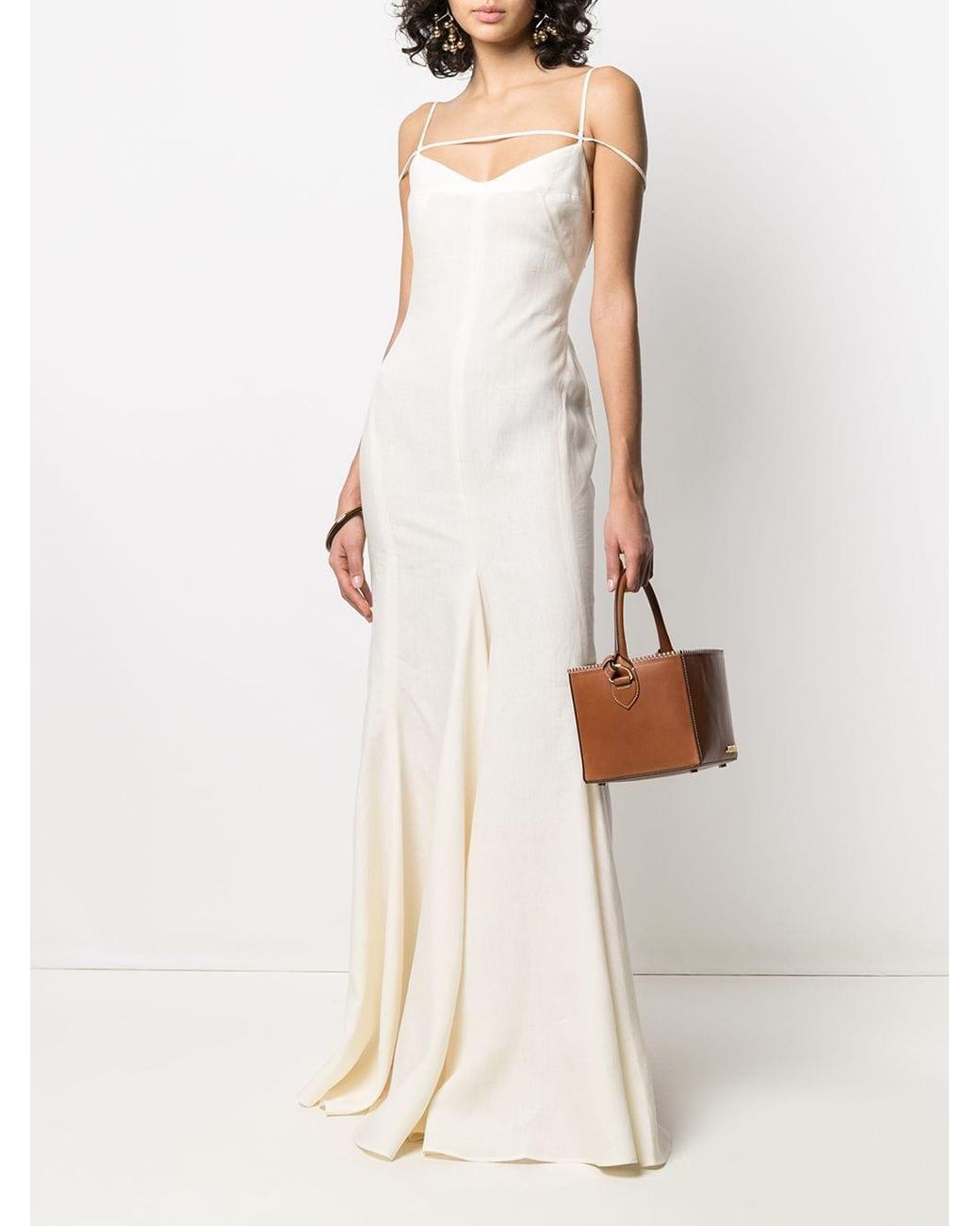 Jacquemus La Robe Camargue Linen Dress in White | Lyst Canada