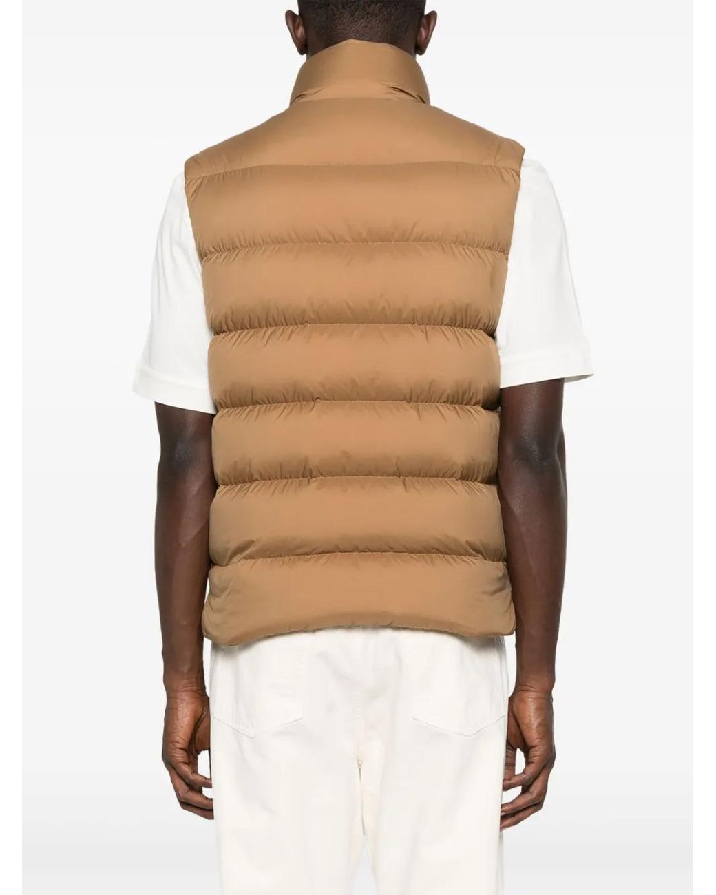 Chaleco Tibb Acolchado Moncler de hombre de color Brown