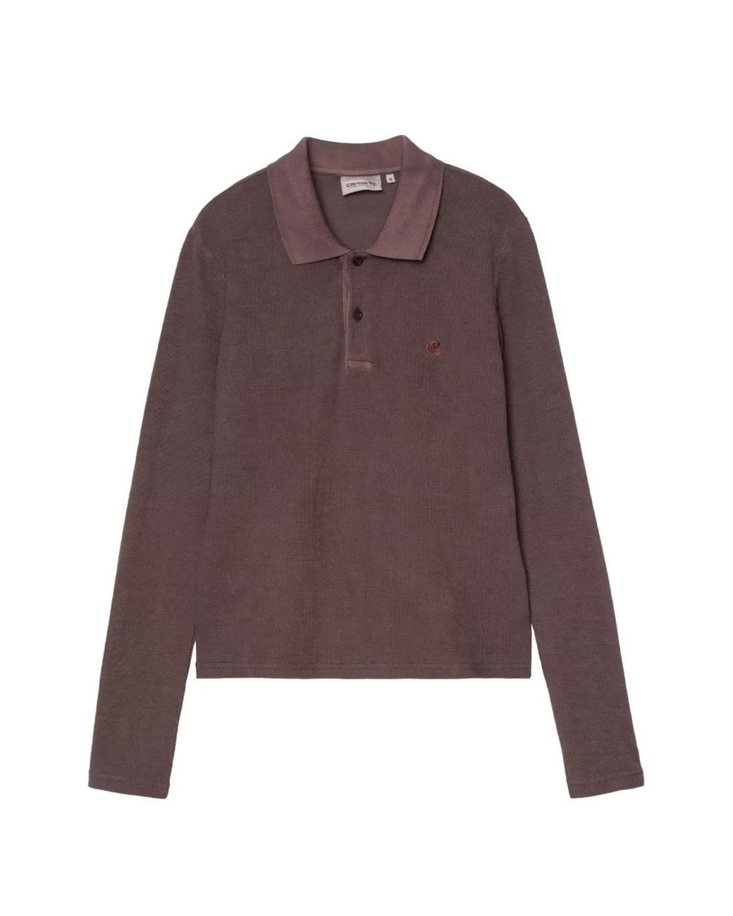 Carhartt Purple Dora Long-Sleeve Polo Shirt