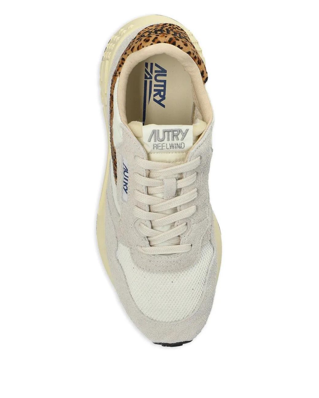 Autry White 'Reelwind Low' Sports Shoes