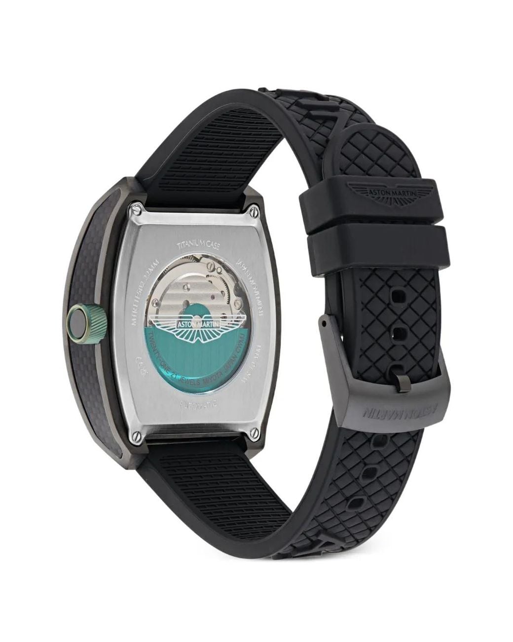 Aston Martin Green Trg Skeleton-Dial 41Mm Watch for men