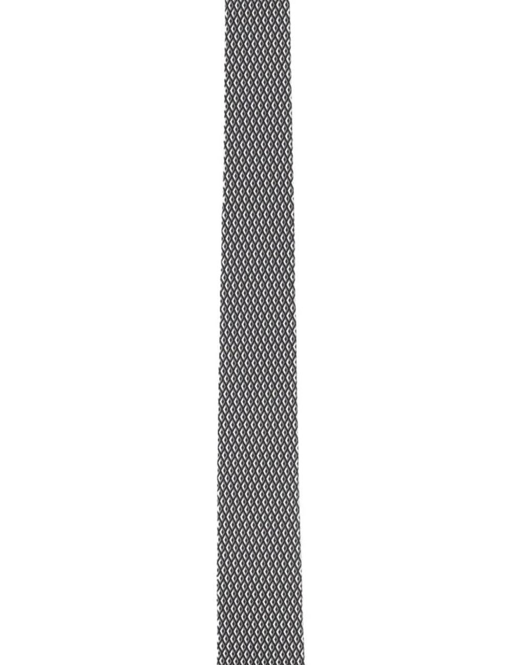 Lardini White Geometric-Pattern Tie for men