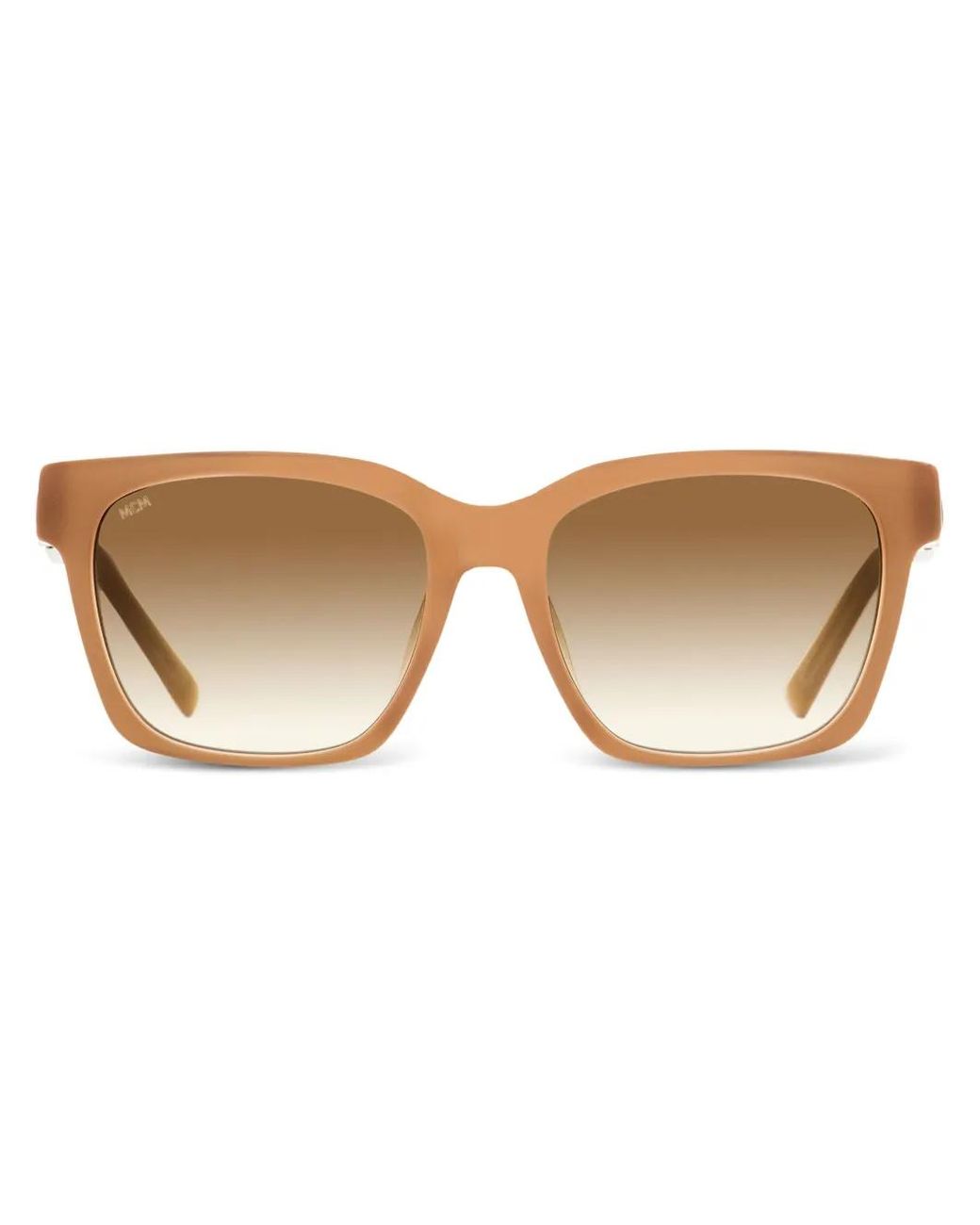 MCM Brown 713 Sa Rectangular Sunglasses