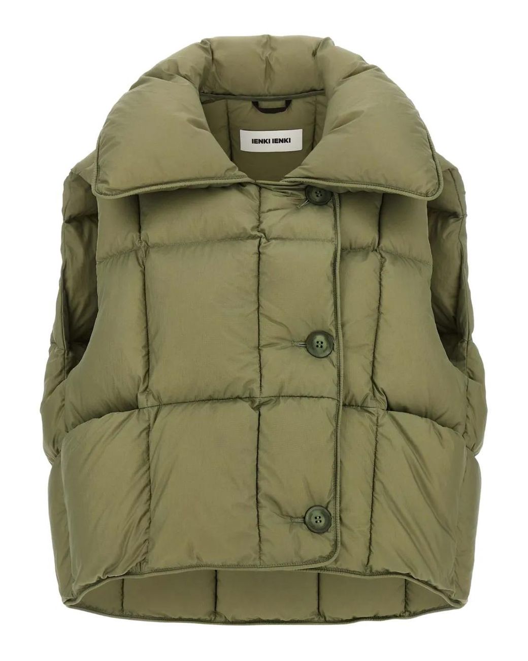 Chaleco Cozy Cloud Acolchado Ienki Ienki de color Green