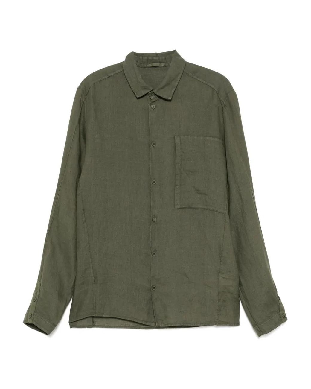 Transit Green Long-Sleeve Shirt for men