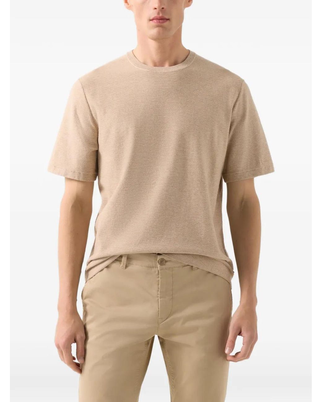 Bogner Natural Horton Crew-Neck Sweater for men