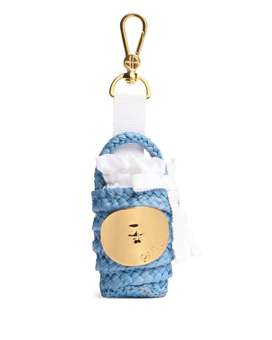 Patou Blue Iconic Bucket Keyring
