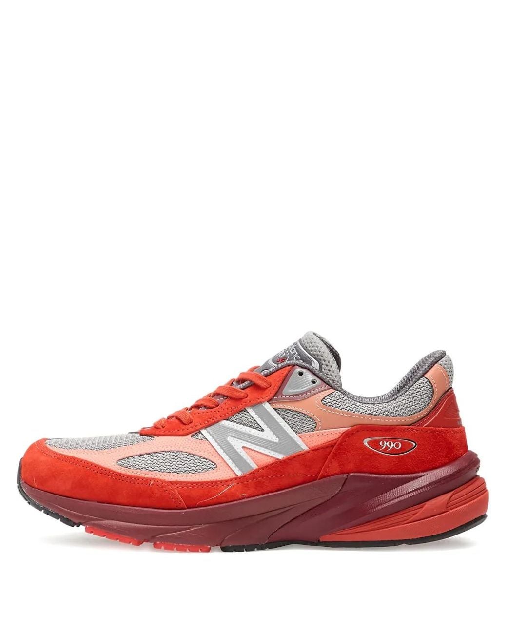 New Balance Red Sneakers 990 V6 Made