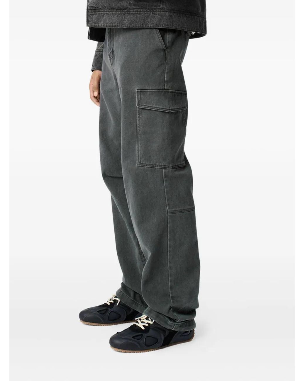 Axel Arigato Gray Abbot Cargo Trousers for men