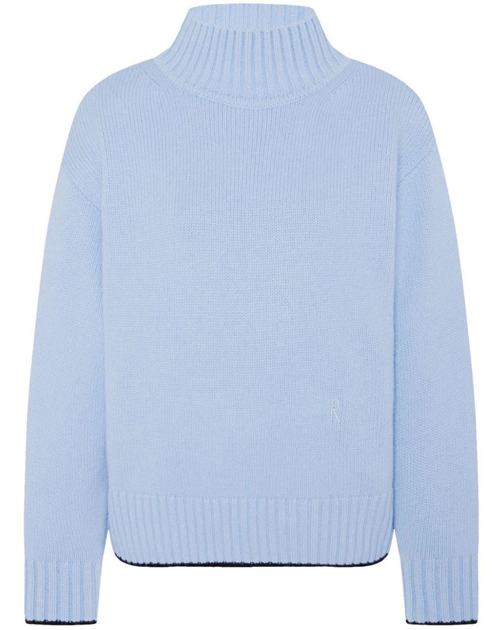 Rosetta Getty x Violet Getty logo-embroidered cardigan