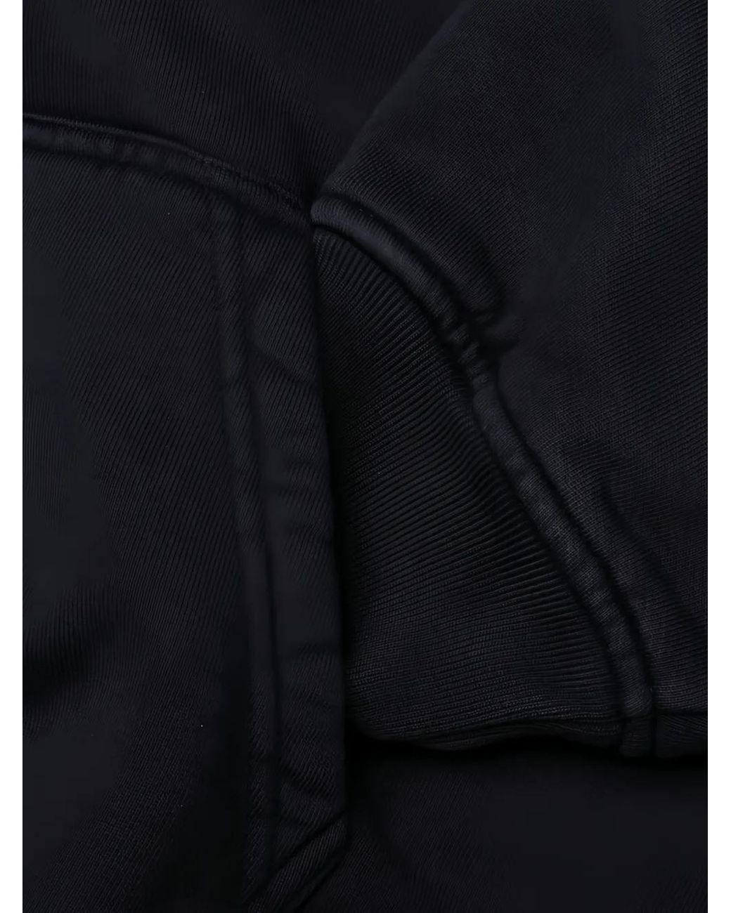 Rhude Black Pit Stop Hoodie for men