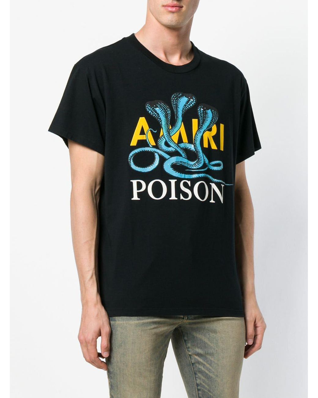 Amiri Poison Print T-shirt in Black for Men | Lyst