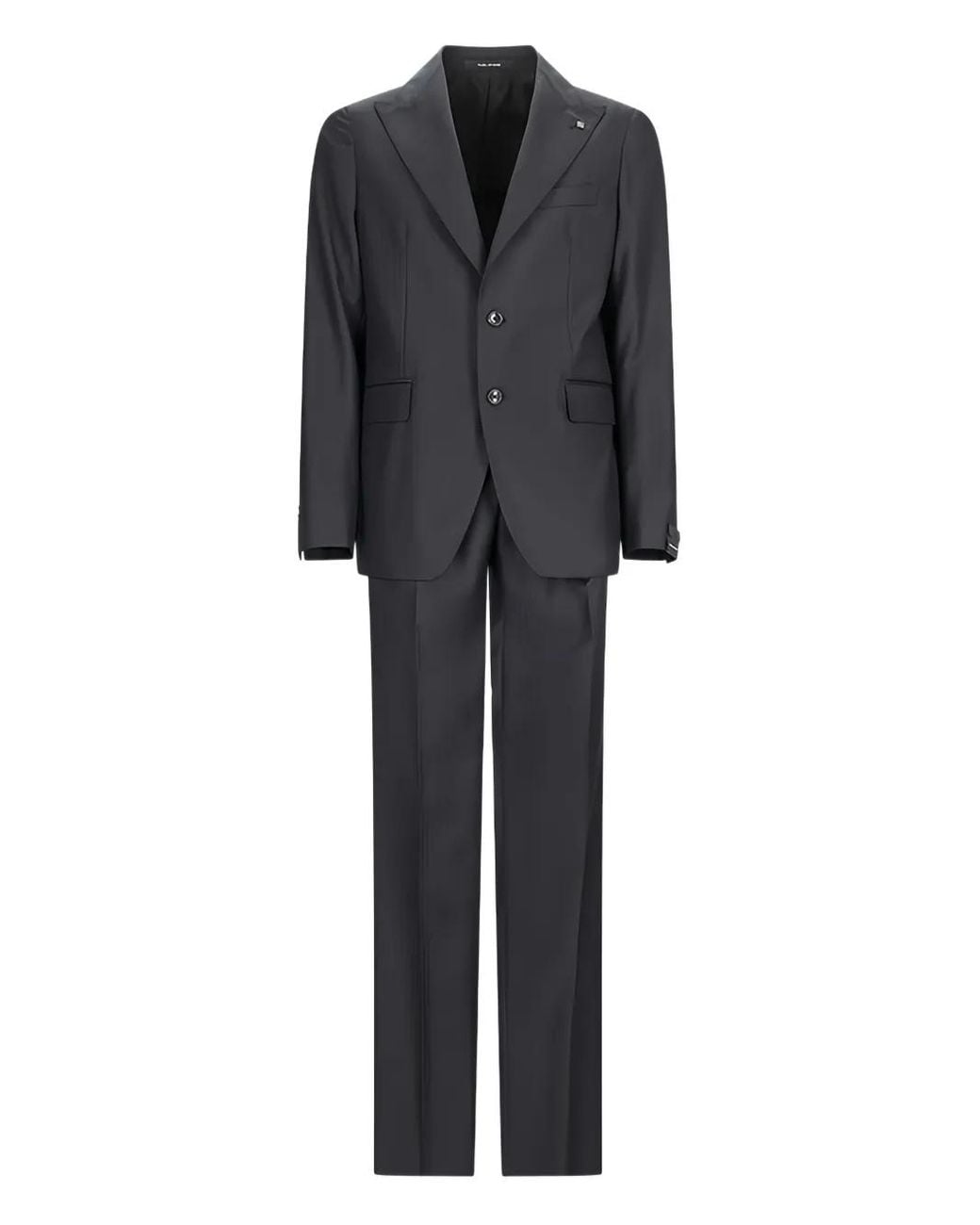 Tagliatore Black Single-Breasted Suit for men