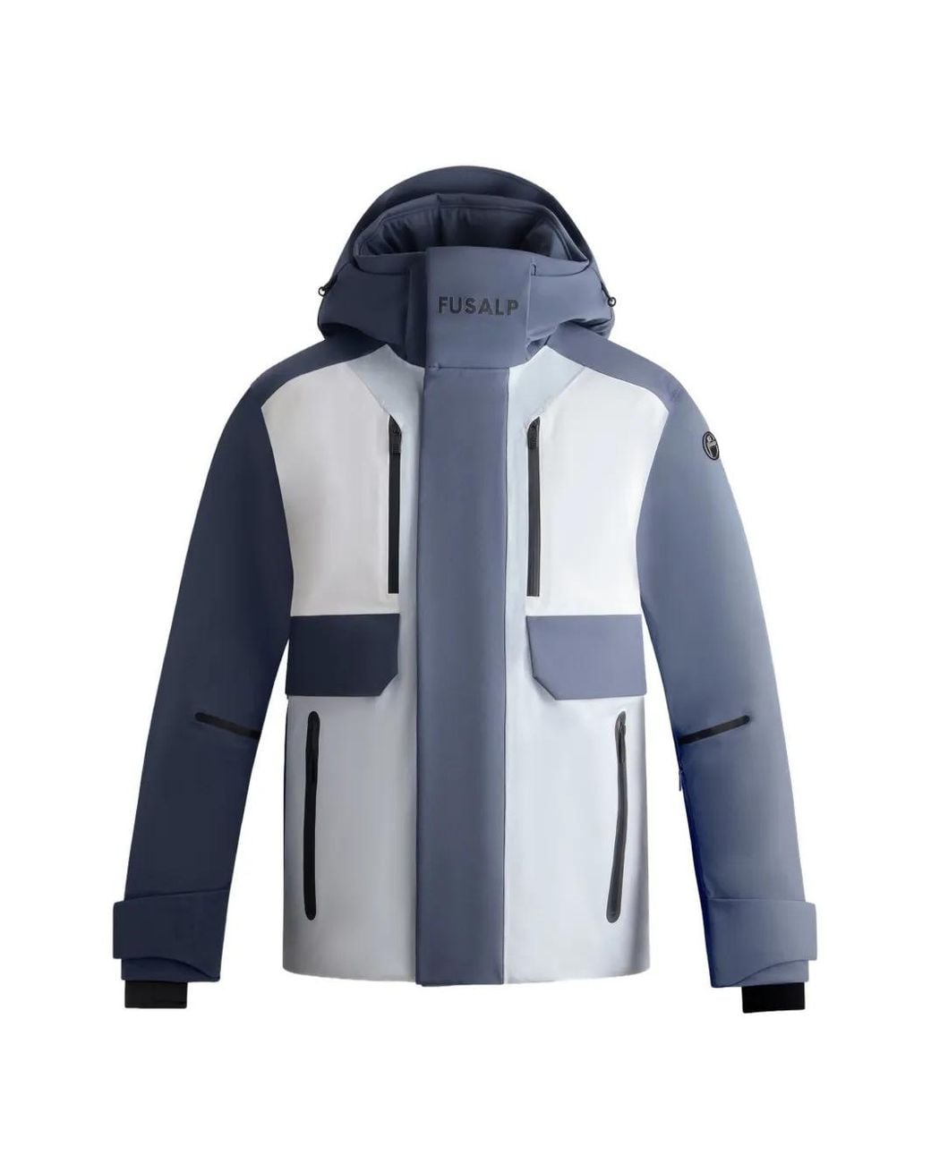 Fusalp Blue John Colour-Block Ski Jacket for men