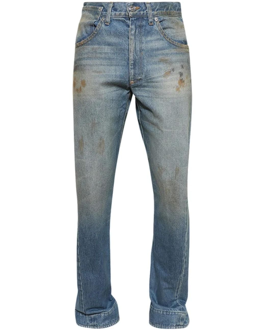 GALLERY DEPT. Blue Straight-Leg Jeans for men