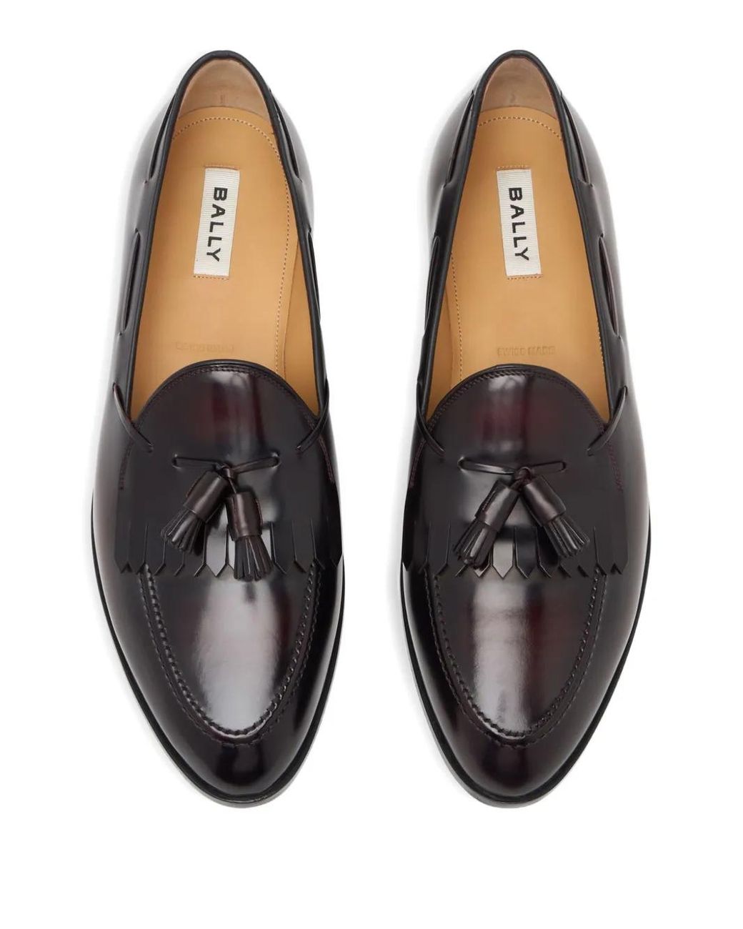 Bally Elite Tassel Leather Loafers in Black for Men | Lyst display picture 1
