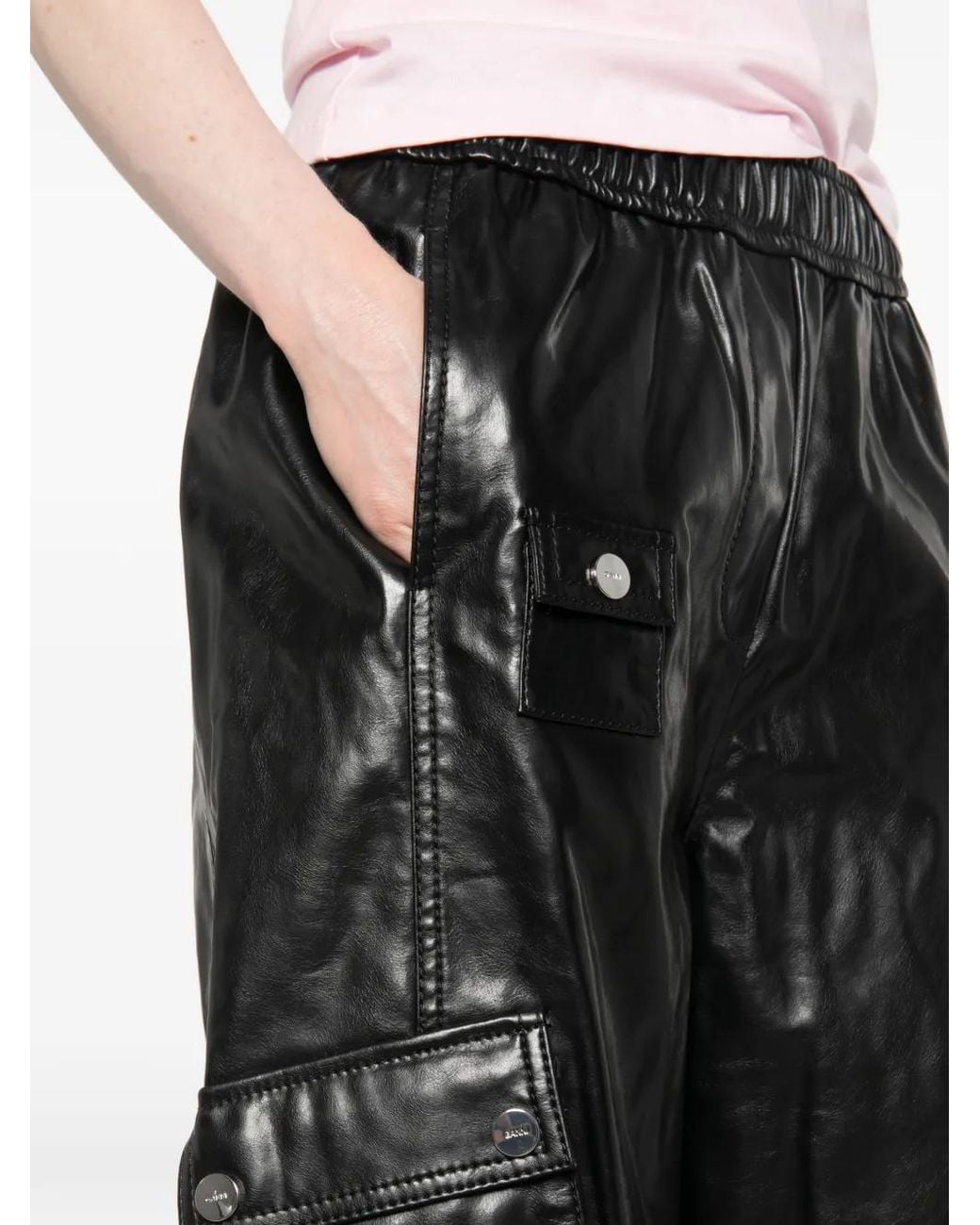Ganni Gray Cargo Trousers