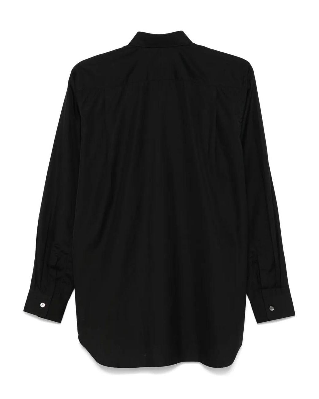 COMME DES GARÇONS PLAY Black Shirt With Patch