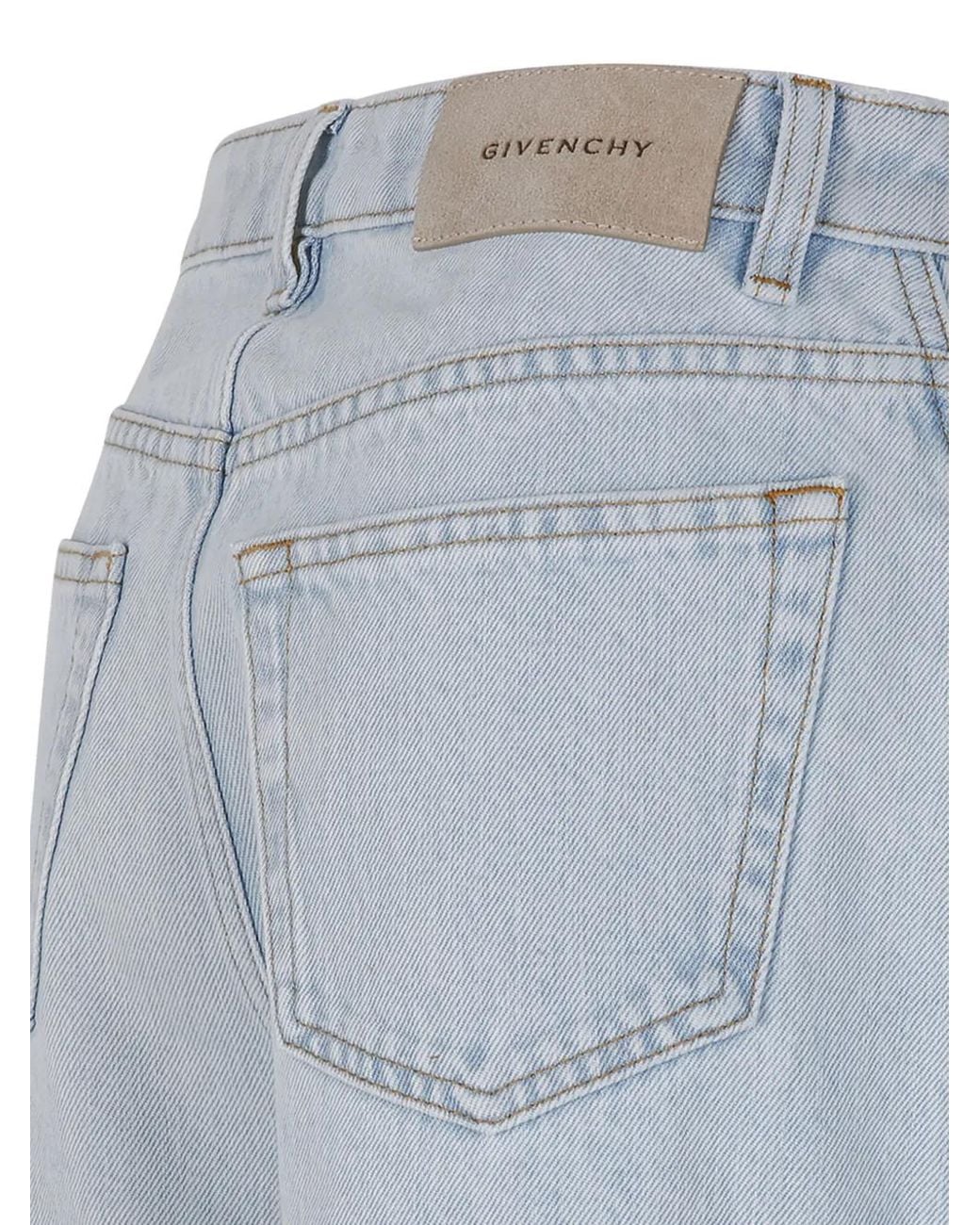 Givenchy Blue Light Cocoon Jeans