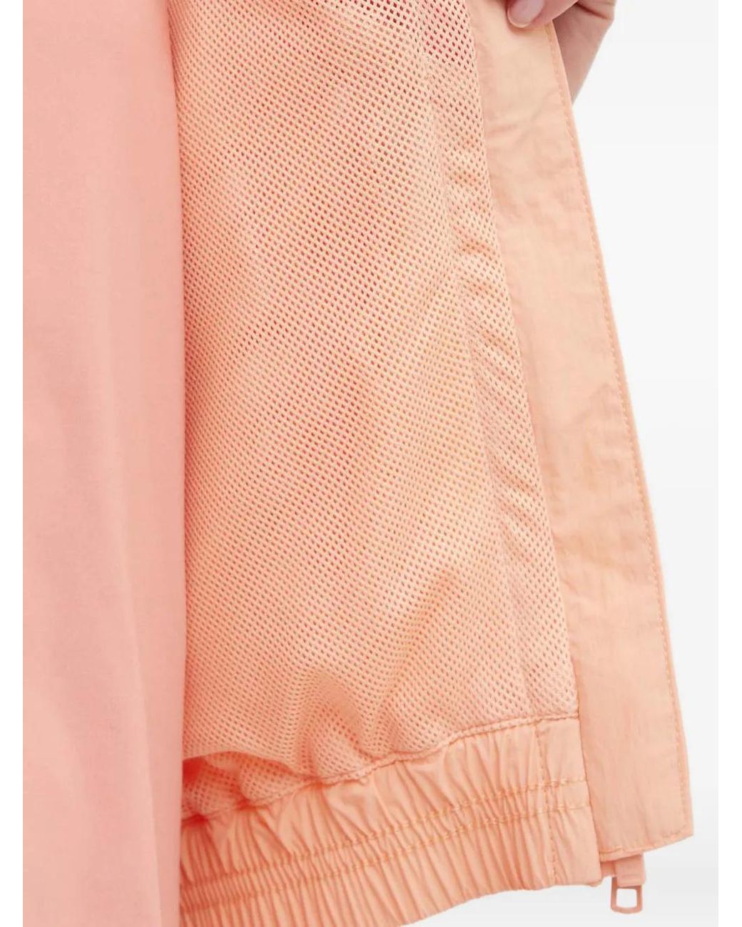 Casall Pink Colour-Block Zip-Up Jacket
