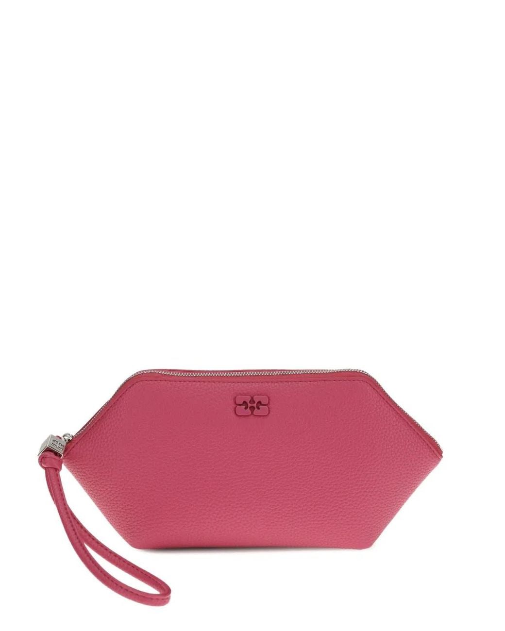 Ganni Pink Porte-Monnaie Bou