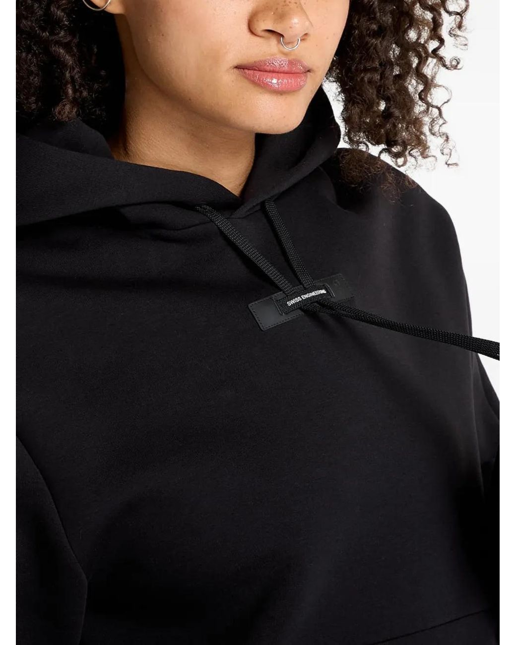 On Shoes Black Focus Tech Hoodie
