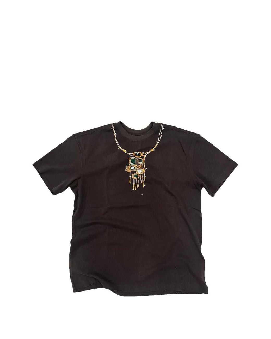 BIRTH OF ROYAL CHILD Black Print T-Shirt for men