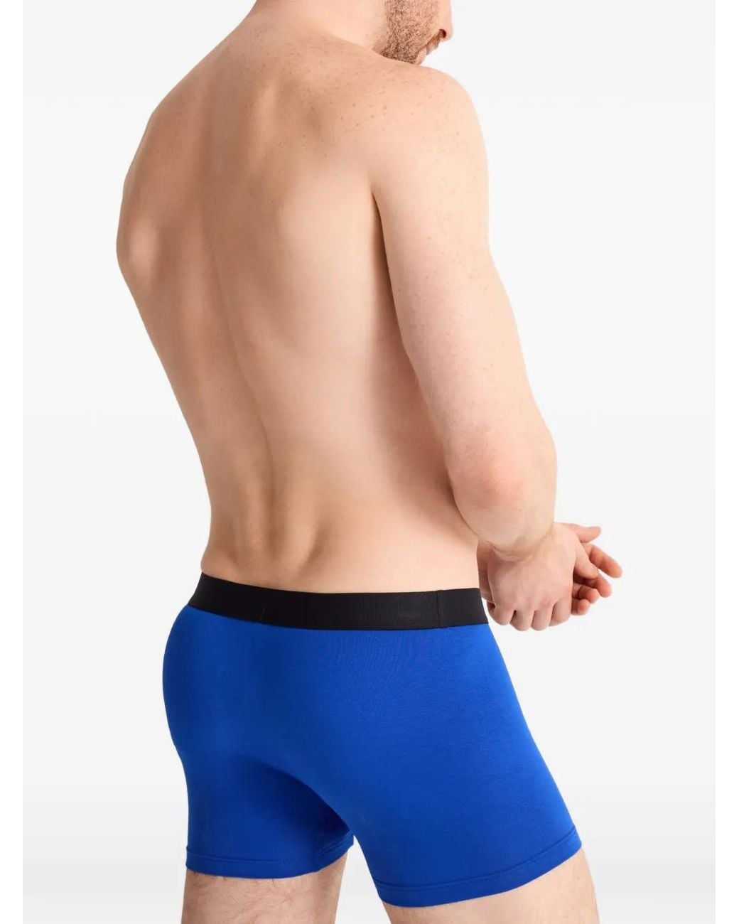 Aubade Blue Bird-Print Boxer Shorts (Set Of Two) for men