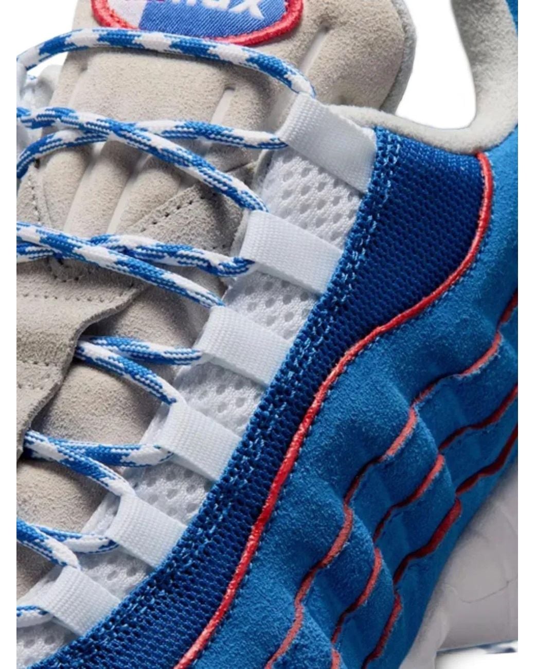Nike Blue Air Max 95 Big Bubble Sneakers for men