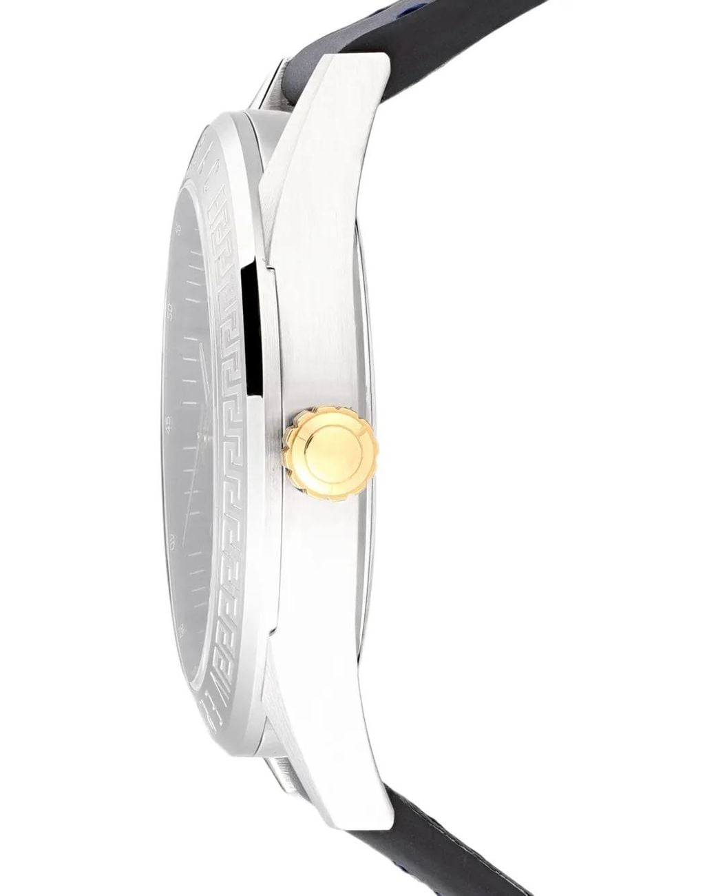 Reloj V-Code Gmt De Mm Versace de hombre de color Blue