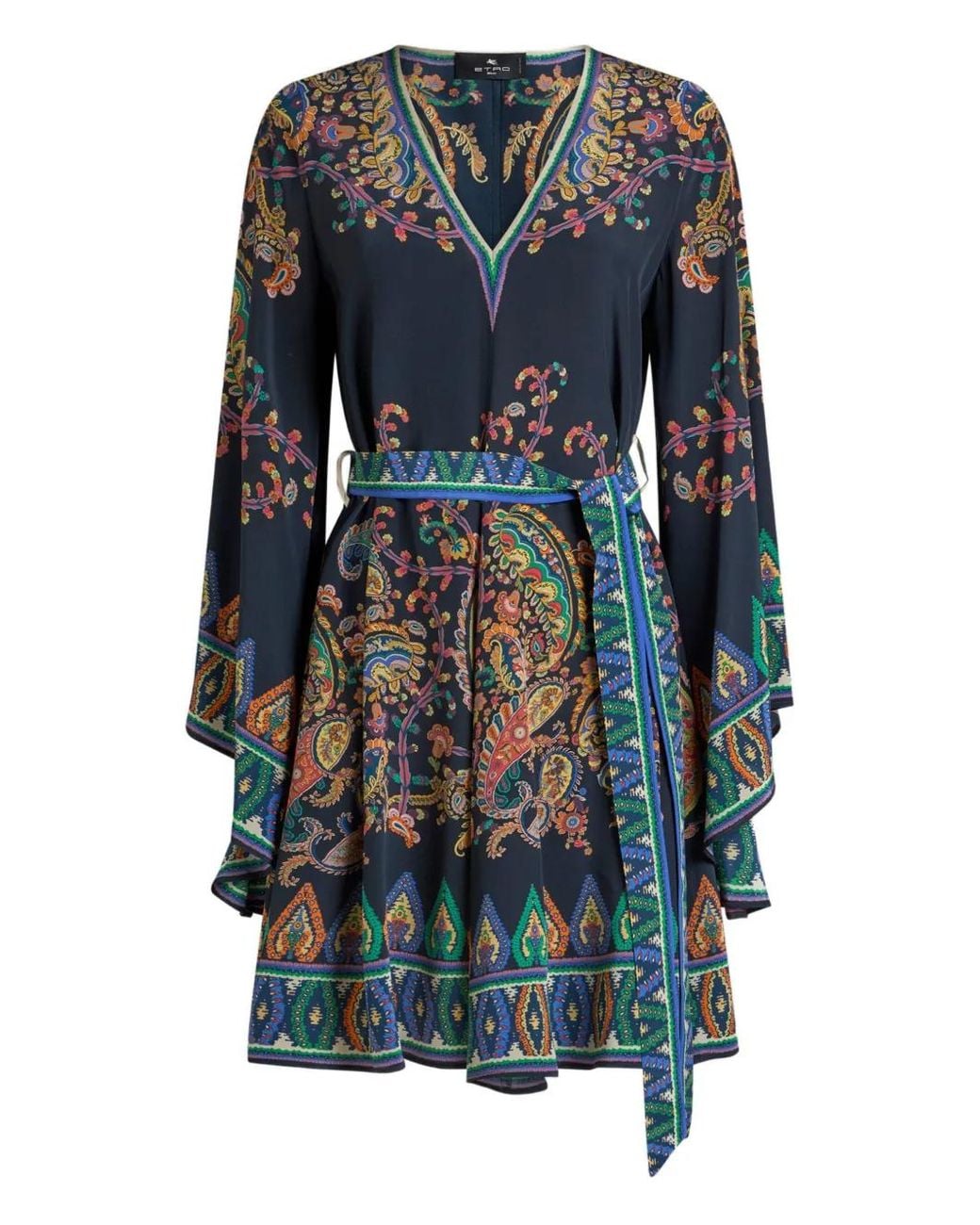 Etro Blue Short Dresses