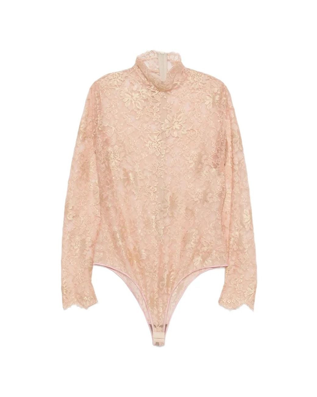 Valentino Garavani White Lace Bodysuit