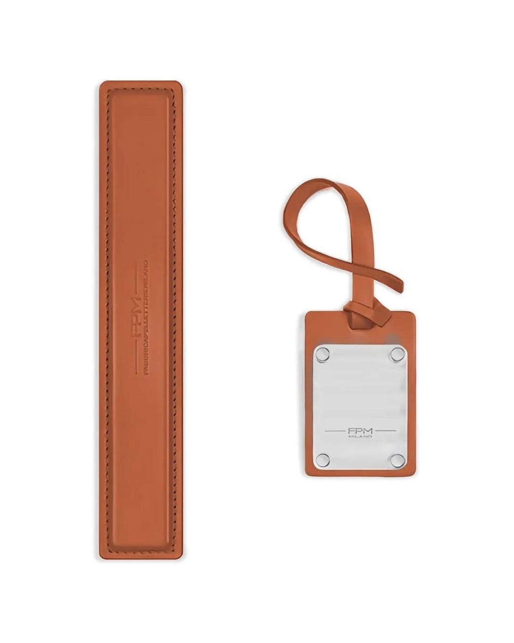 Fpm Milano White Italian Leather Handle