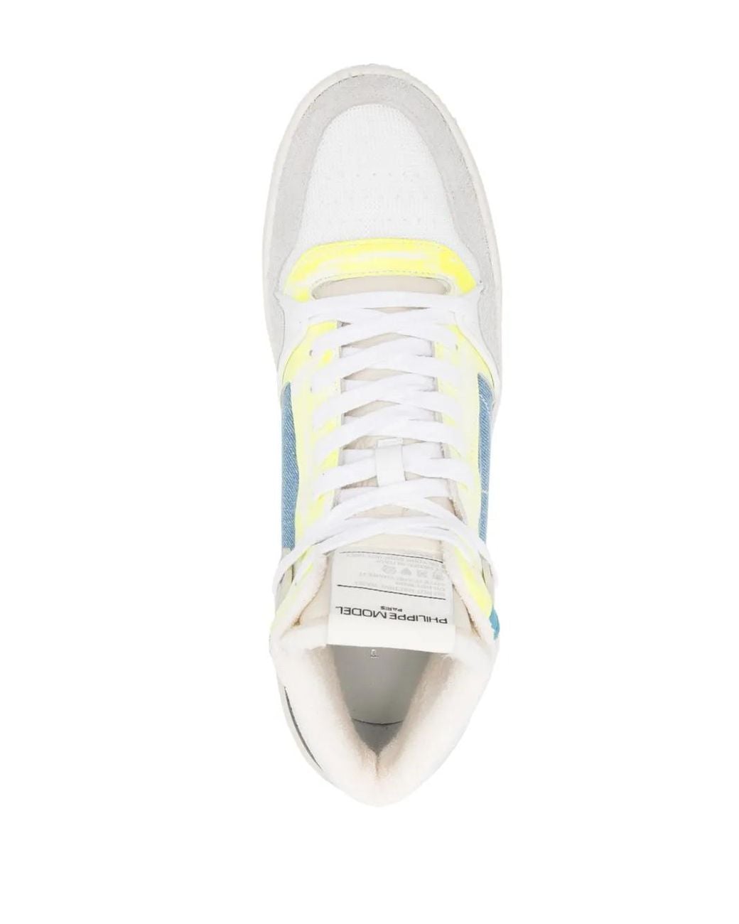 Philippe Model White La Grande Lace-Up Sneakers for men
