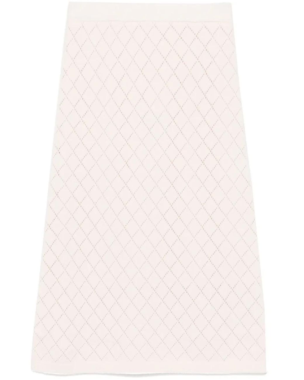 Zimmermann Illustration Midi-Rok in het Pink