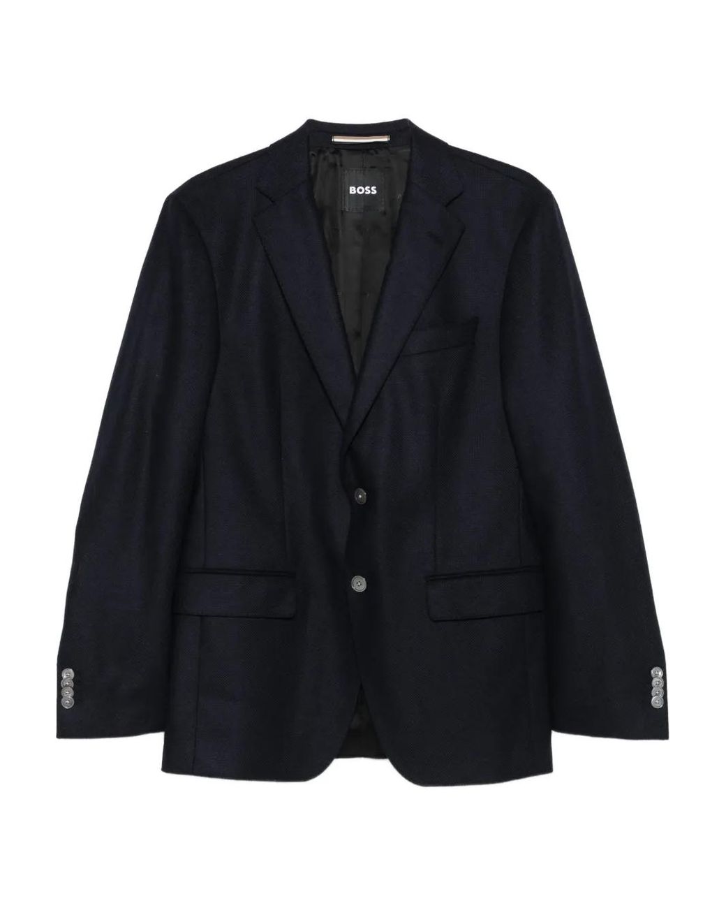 Abrigo Con Botones Boss de hombre de color Blue
