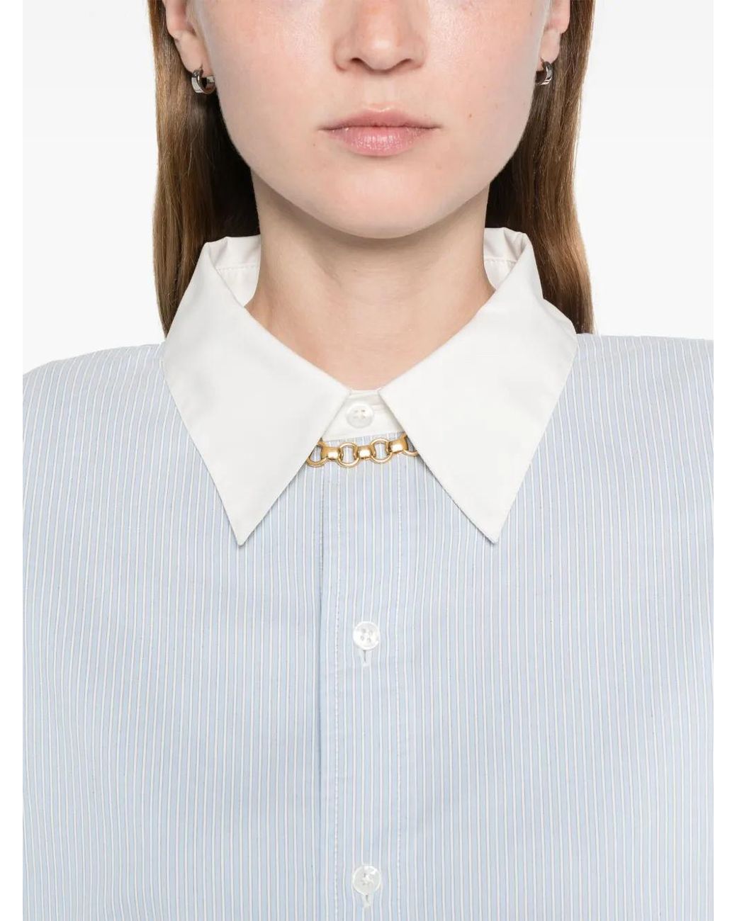 Saint Laurent White Shirts
