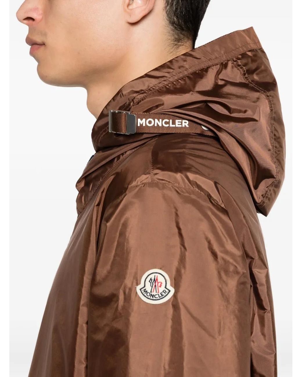 Moncler Brown Remoray Nylon Blouson Jacket for men