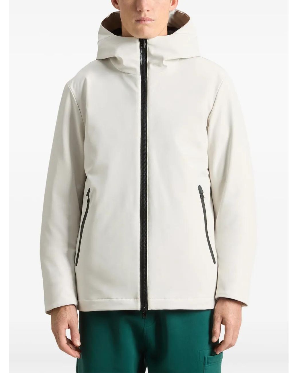 Woolrich White Pacific Soft Shell Jacket for men