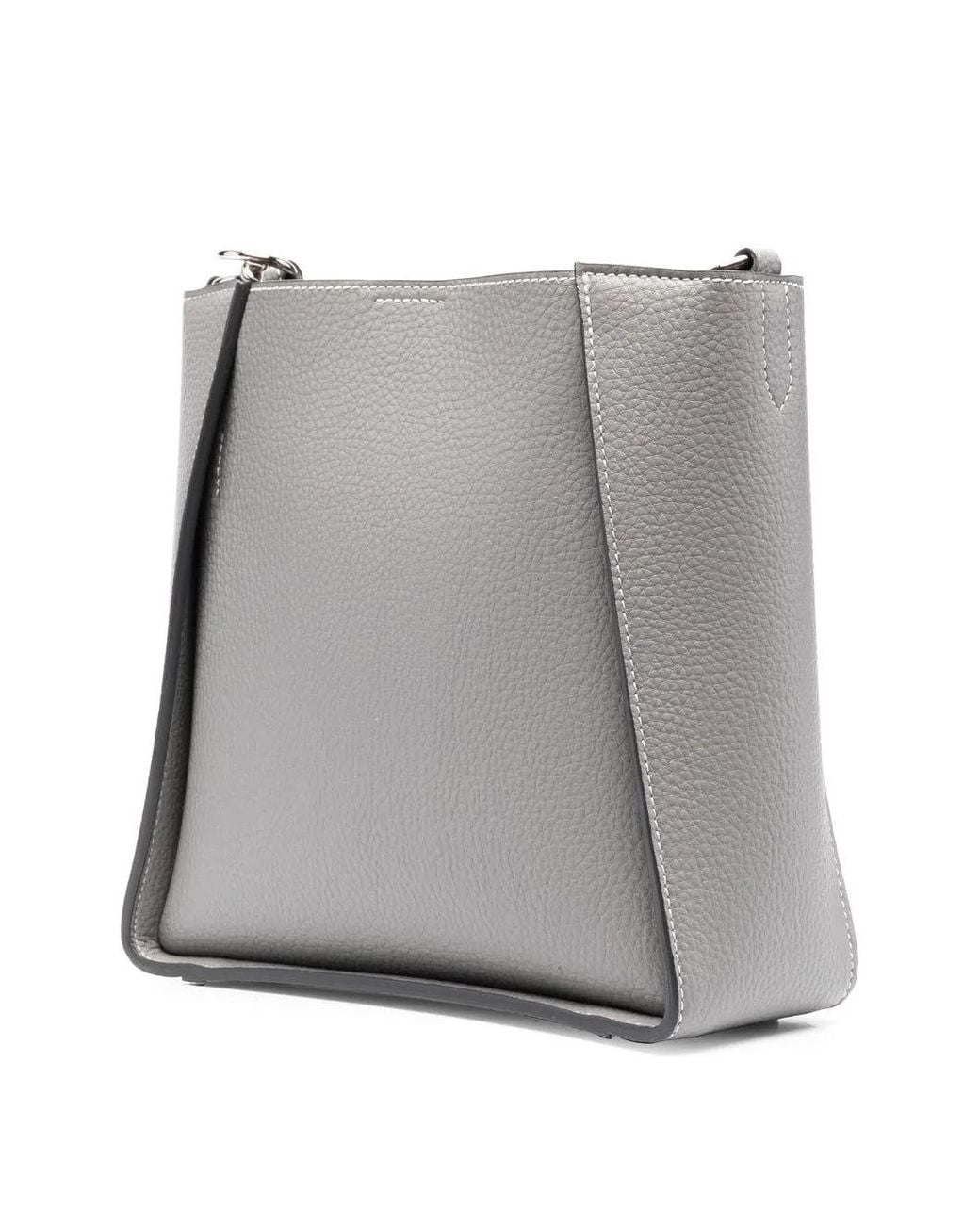 Stella McCartney Gray Stella Logo Mini Crossbody Bag