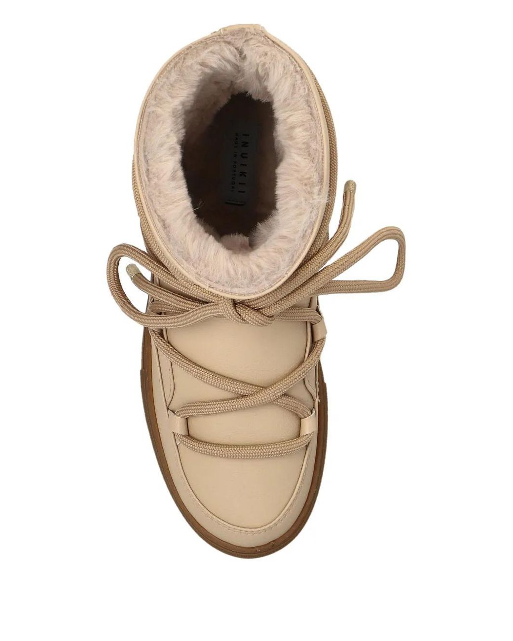 Inuikii Brown Lace-Up Sneakers