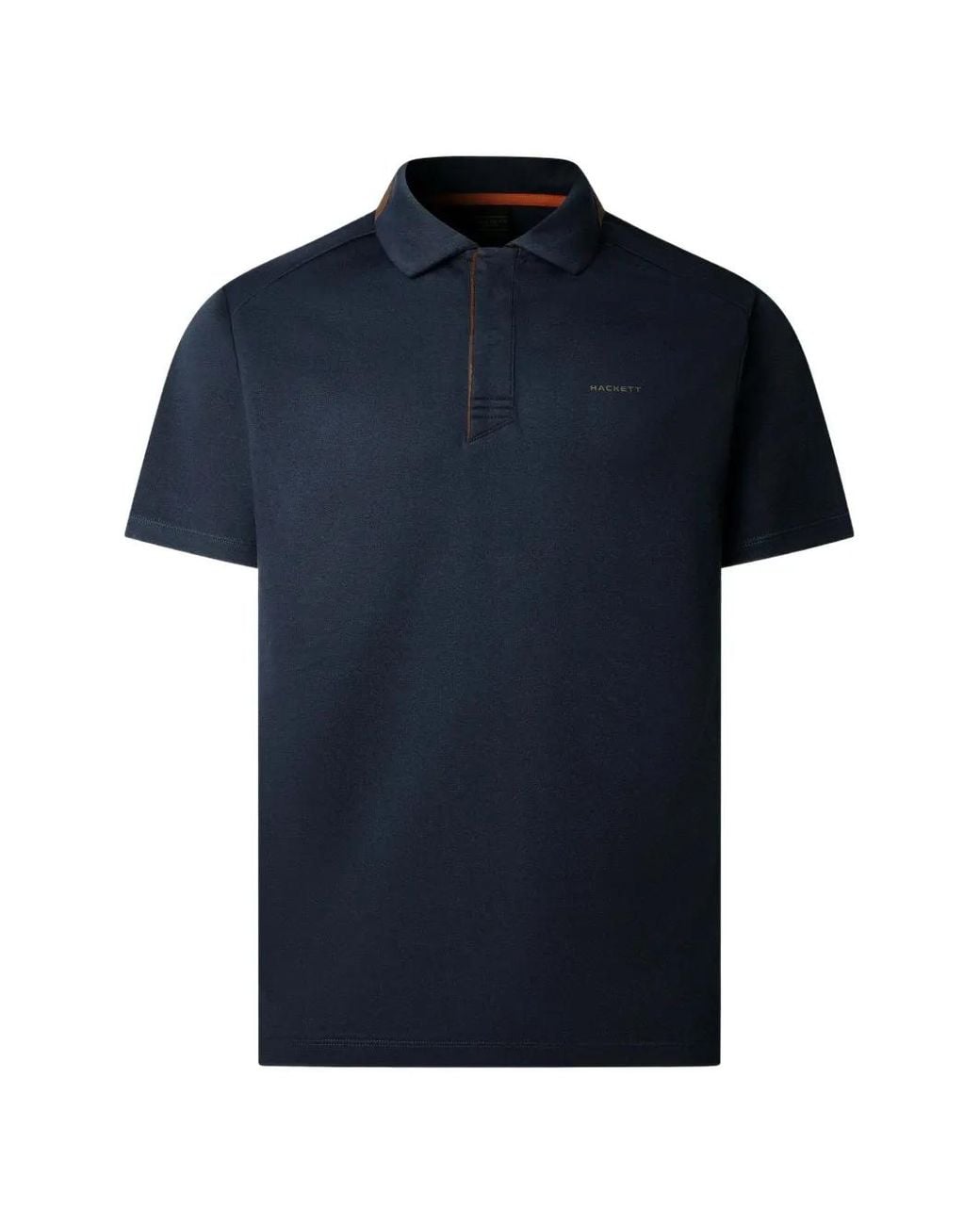 Hackett Blue Short-Sleeve Polo Shirt for men