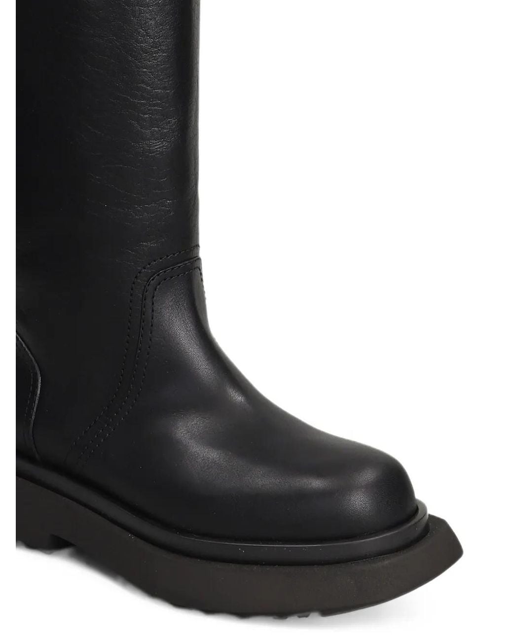 3Juin Black Ika Chunky-Sole Knee-High Boots