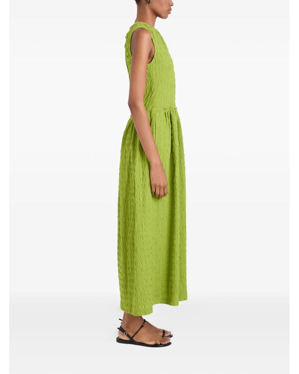 Proenza Schouler Green Zoira Dress