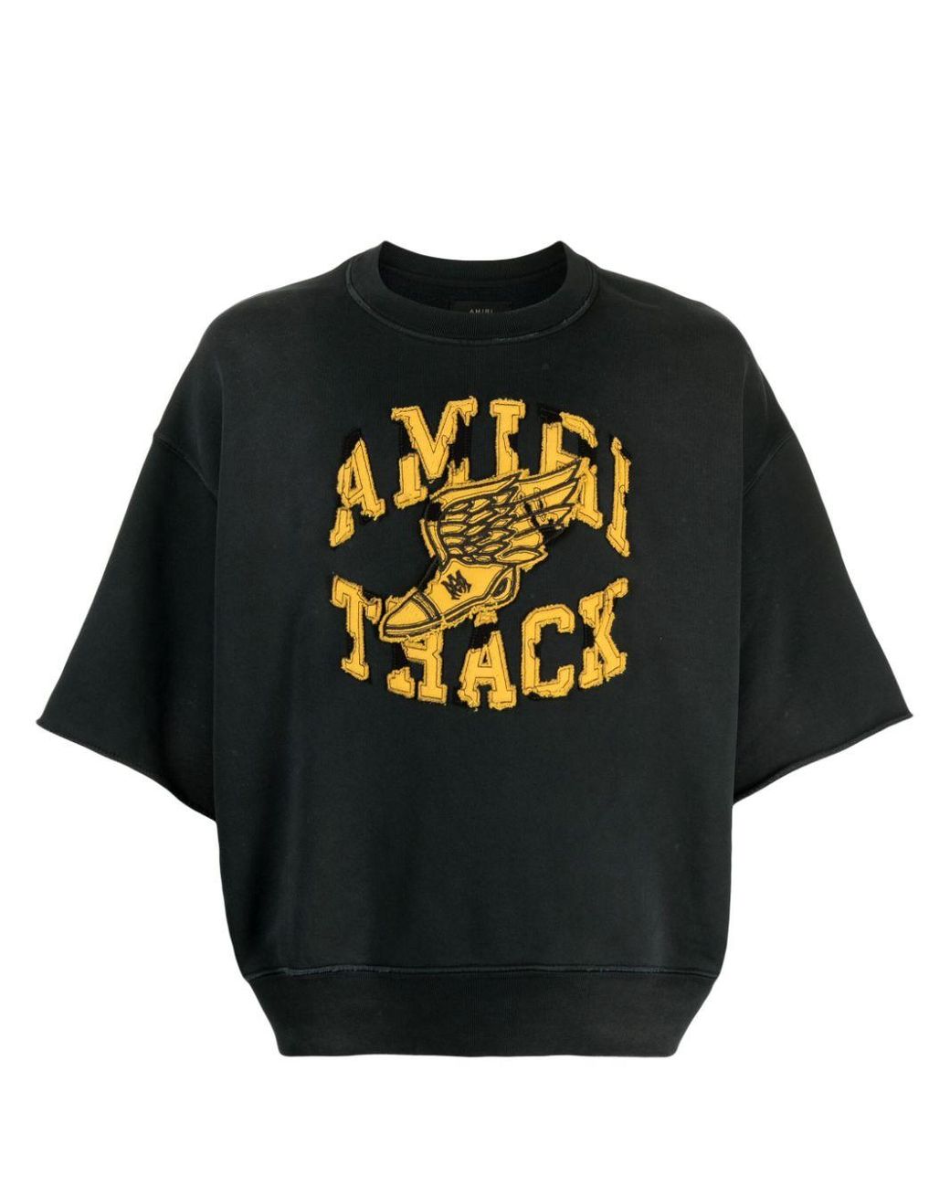 AMIRI logo-print Cotton Sweatshirt - Farfetch