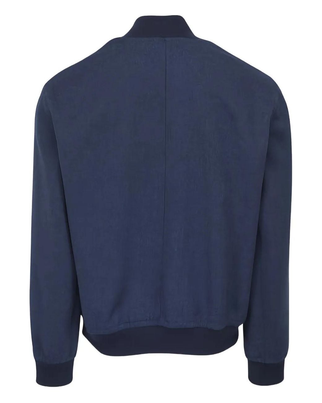 Brunello Cucinelli Blue Check-Pattern Jacket for men