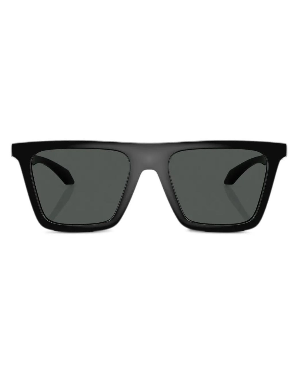 Versace Black Greca Square-Frame Sunglasses for men