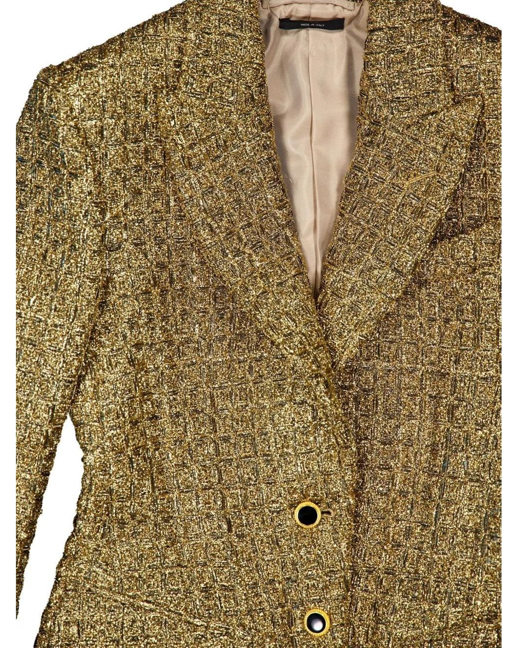 Tom Ford Brown Tweed Single-Breasted Blazer