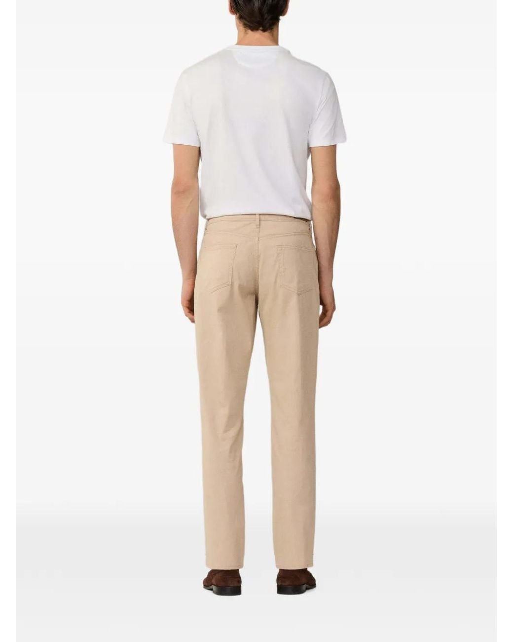 Hackett Natural Trinity Five-Pocket Trousers for men