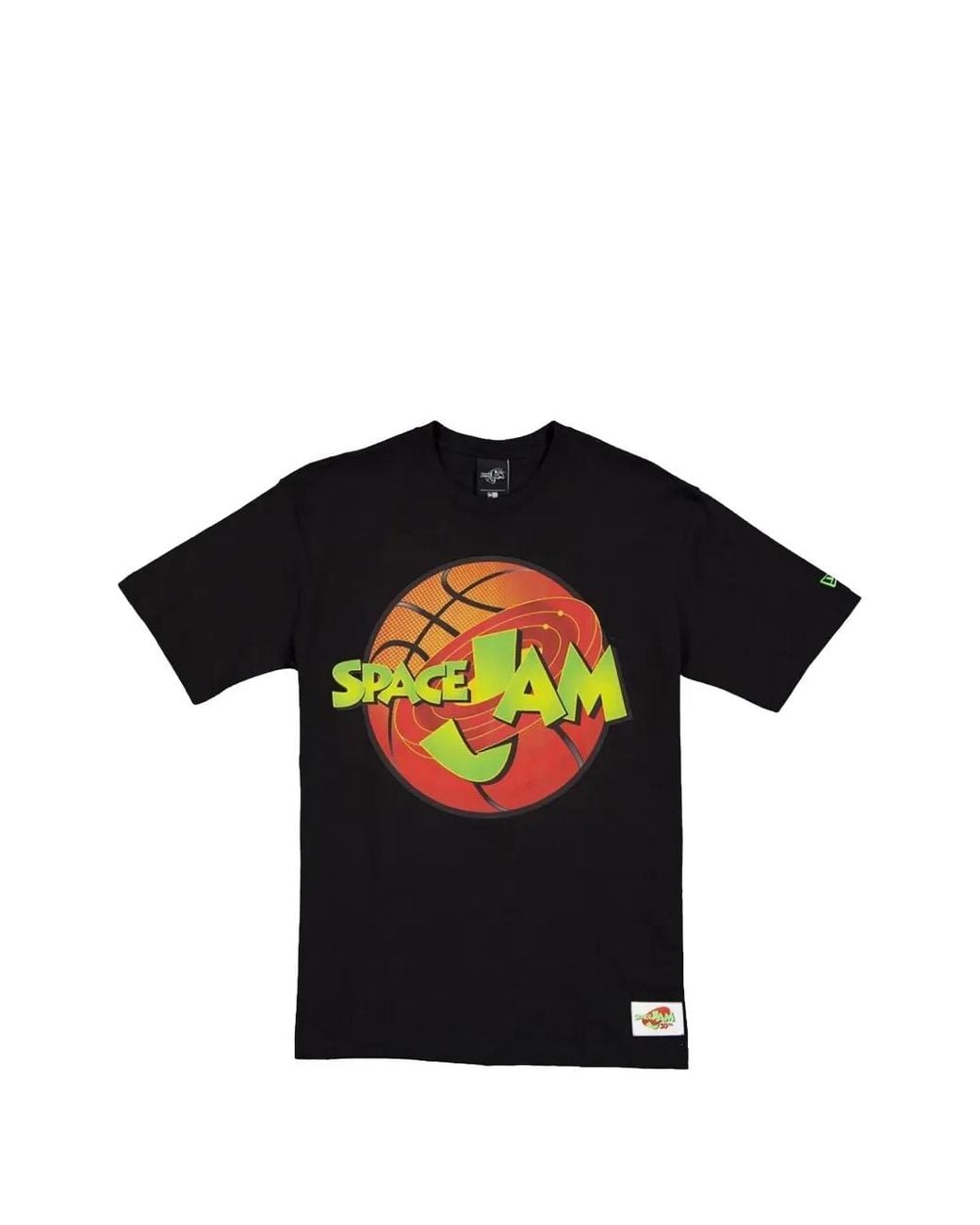 KTZ Black Space Jam Graphic-Print T-Shirt for men